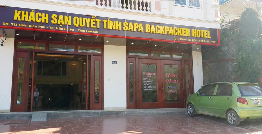 Quyet Tinh Sapa Backpacker Hotel ภายนอก รูปภาพ