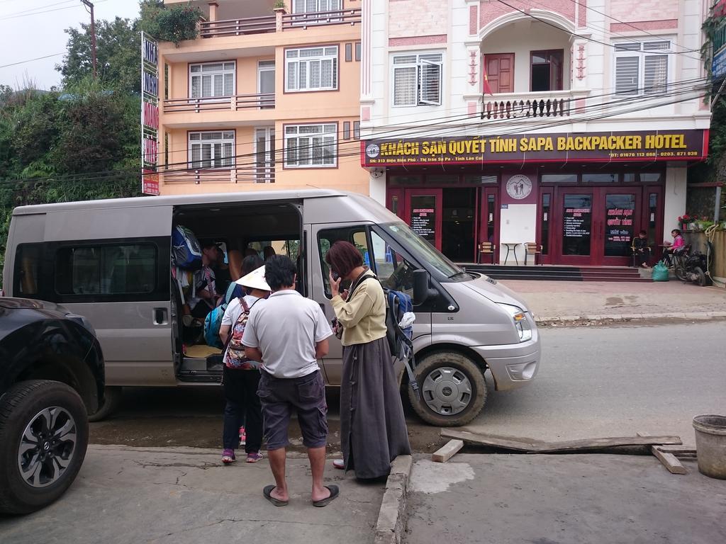 Quyet Tinh Sapa Backpacker Hotel ภายนอก รูปภาพ