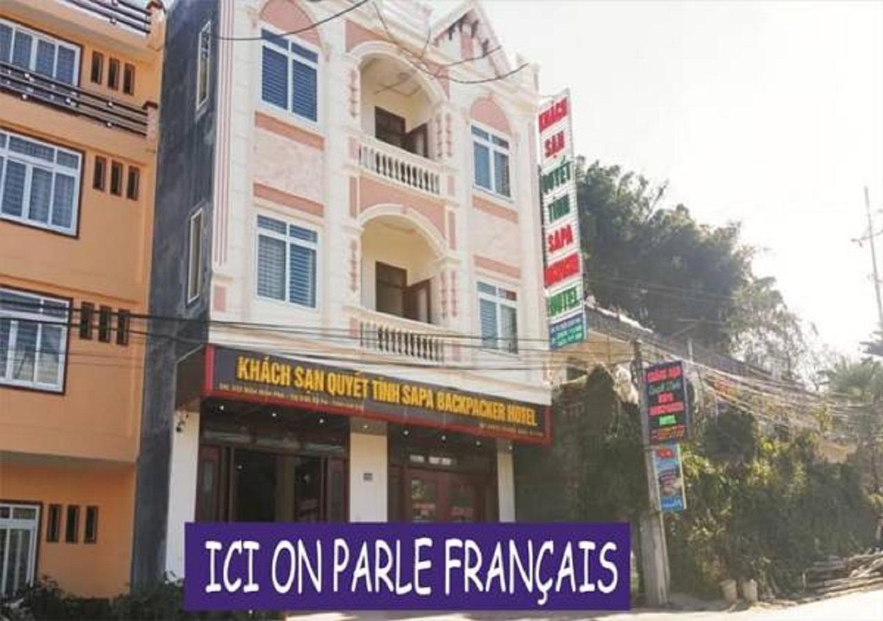 Quyet Tinh Sapa Backpacker Hotel ภายนอก รูปภาพ